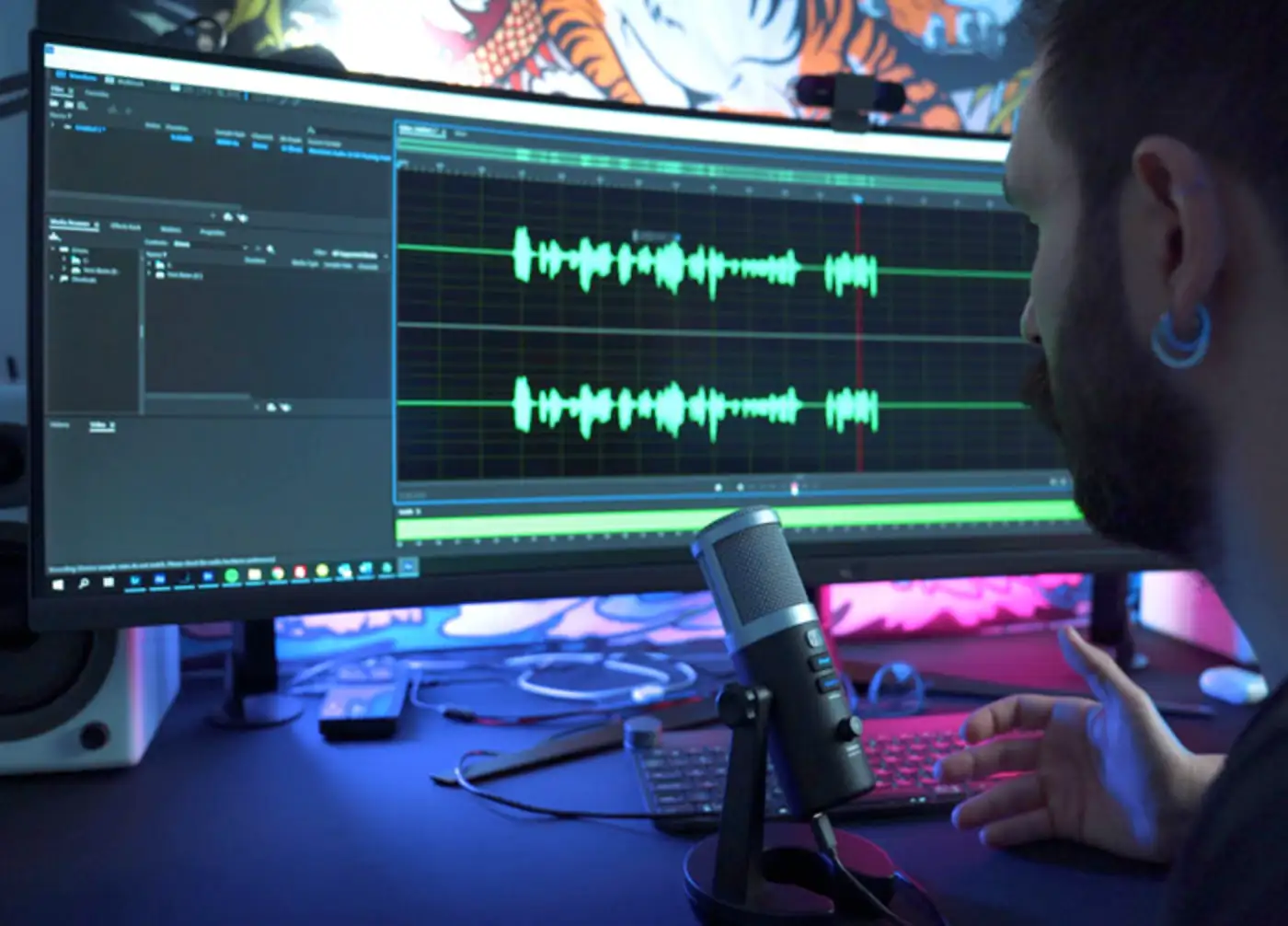 video audio and print media